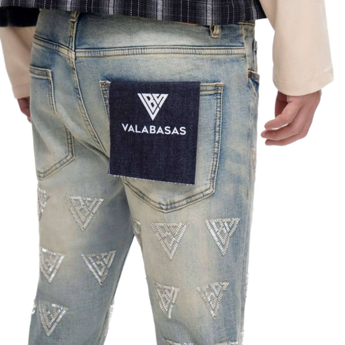 VALABASAS 'CODE' STACKED - VTG WASH
