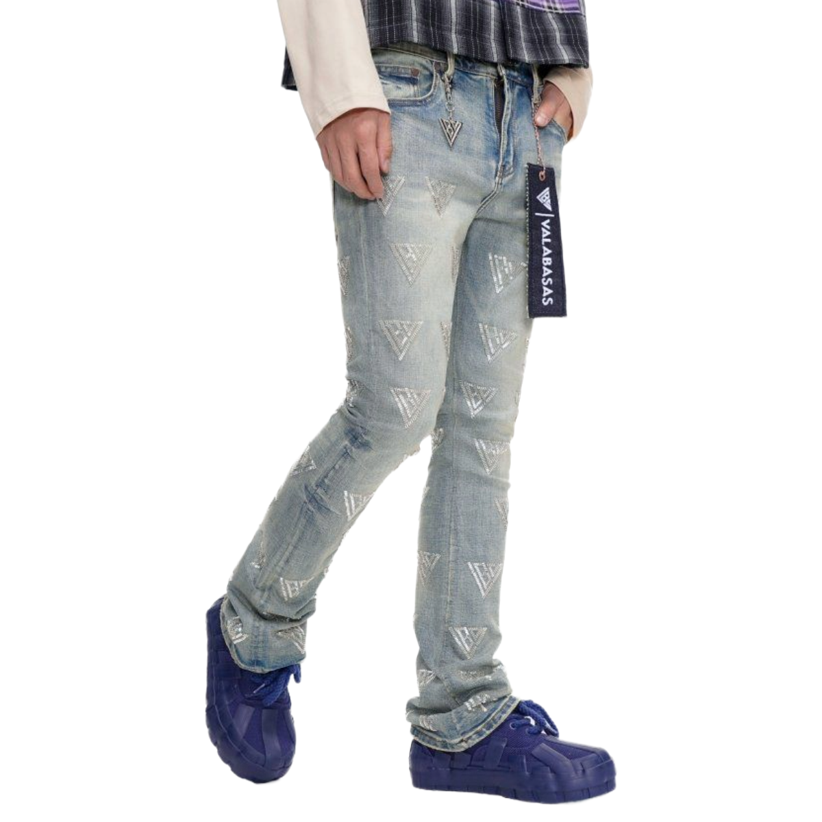 VALABASAS 'CODE' STACKED - VTG WASH