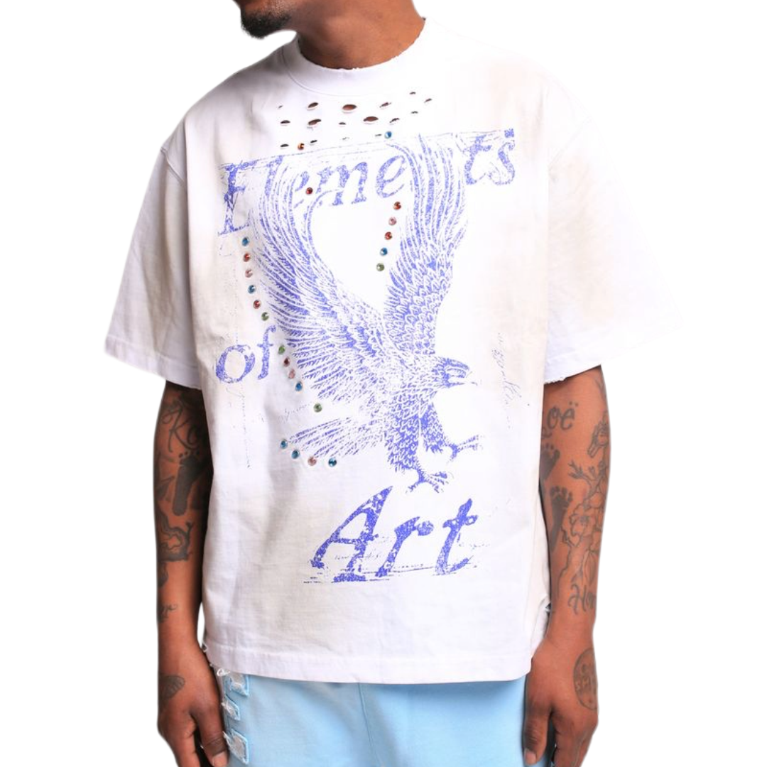 EOA 'FLIGHT' TEE - WHITE