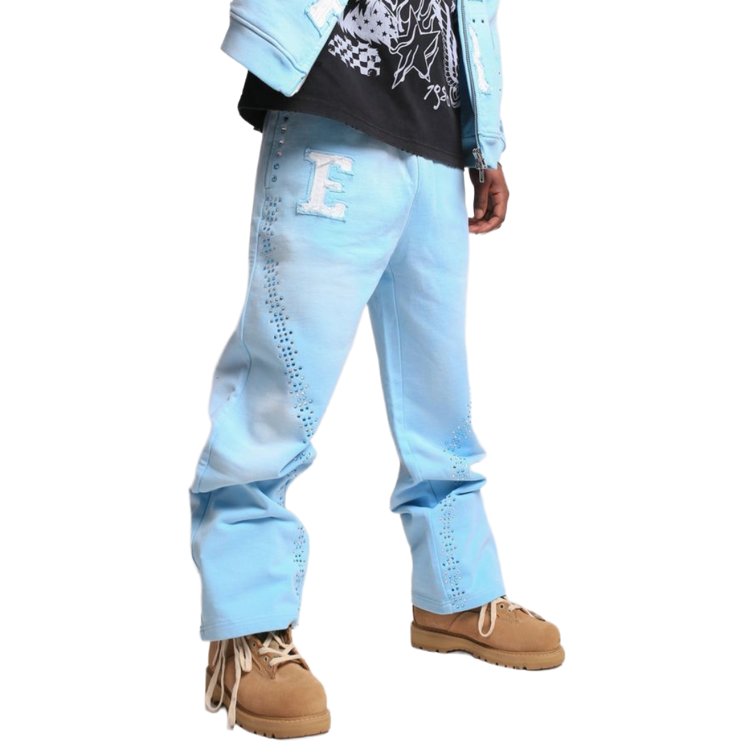 EOA 'CLUSTER' SWEATPANTS - LT BLUE