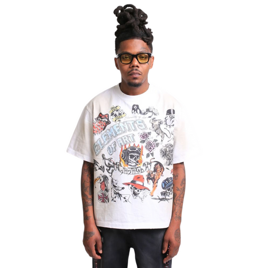 EOA 'OUTLAWS' TEE - WHITE