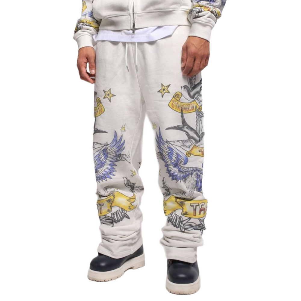 EOA AMERICANA SWEATPANTS - WHITE