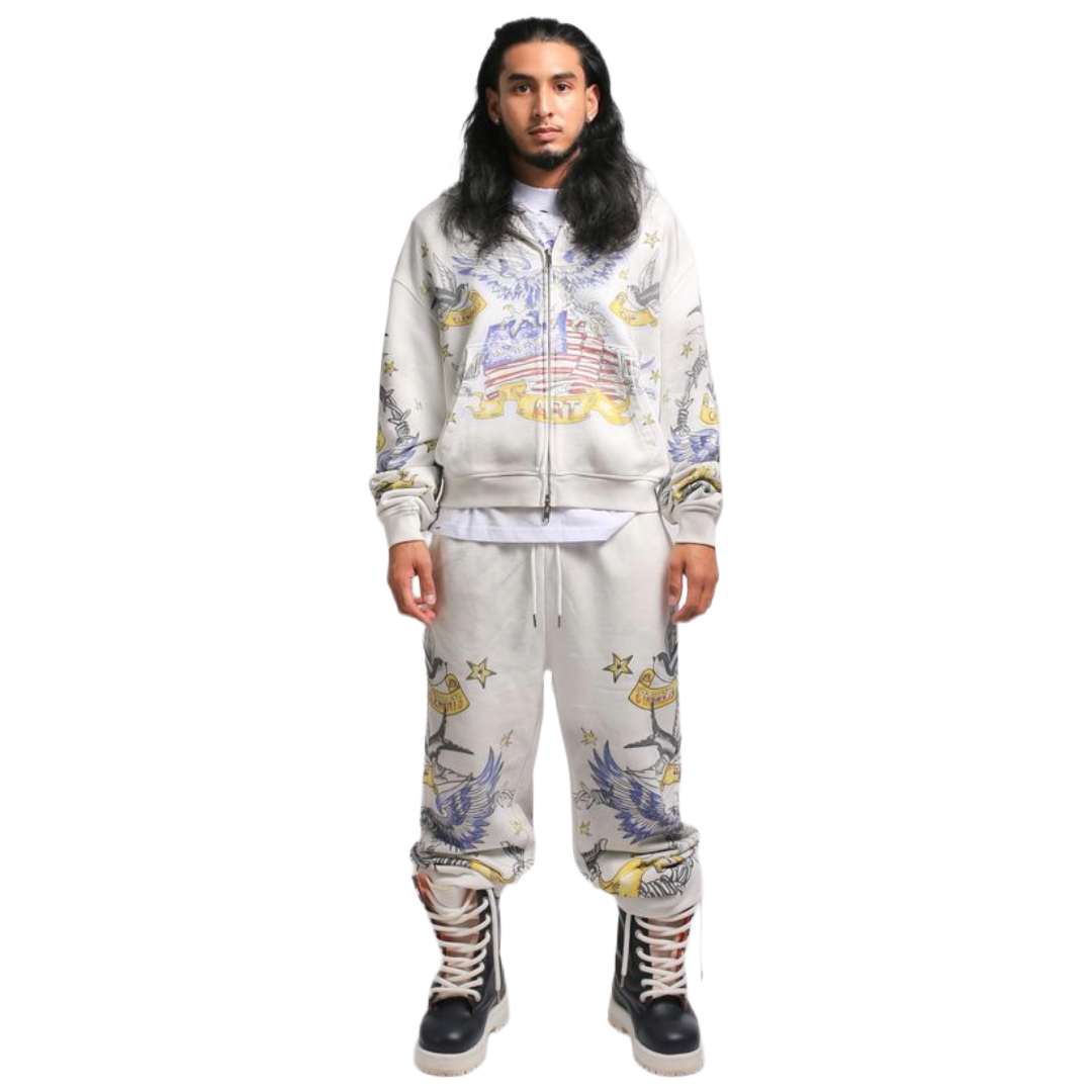 EOA AMERICANA HOODIE - WHITE