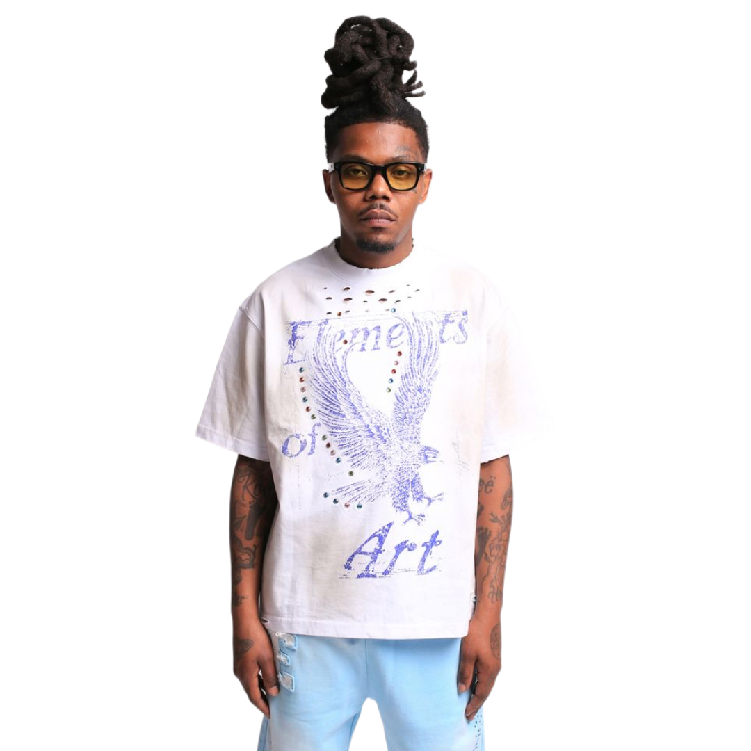 EOA 'FLIGHT' TEE - WHITE