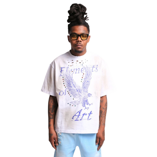 EOA 'FLIGHT' TEE - WHITE