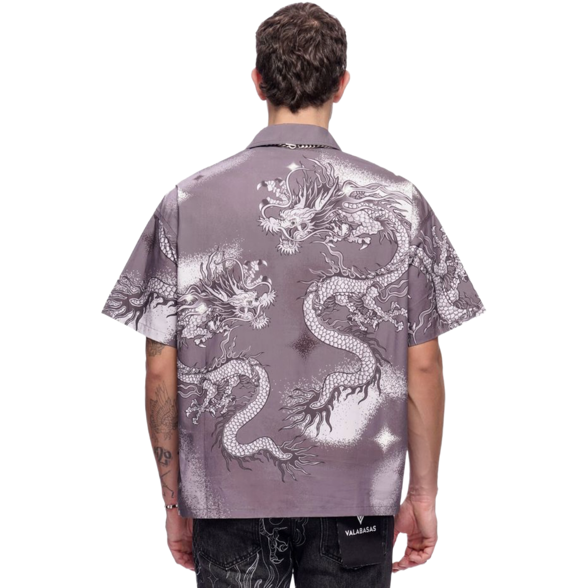 VALABASAS "NORIKU" BUTTON DOWN - GREY