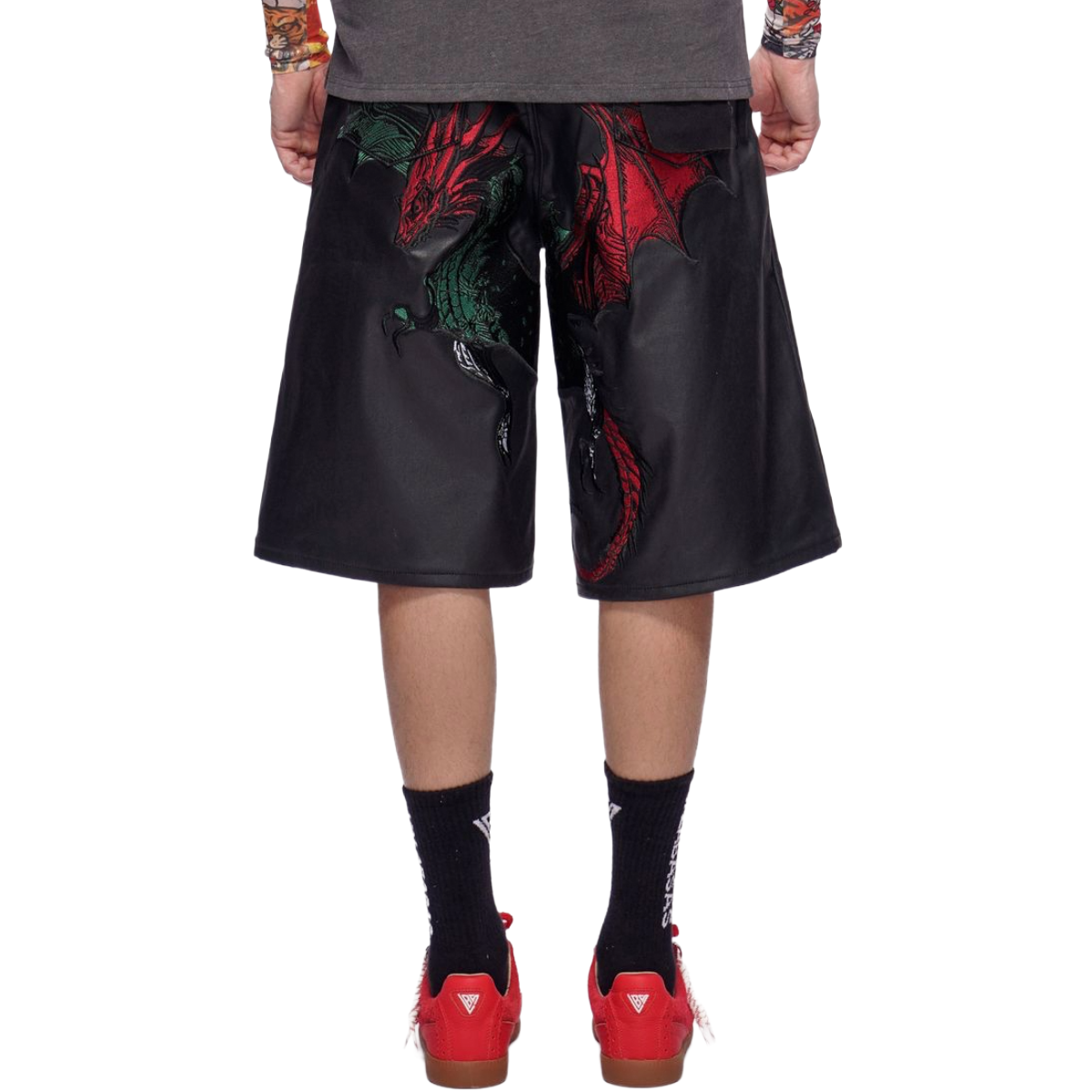 VALABASAS "TATSU" BAGGY DENIM SHORTS