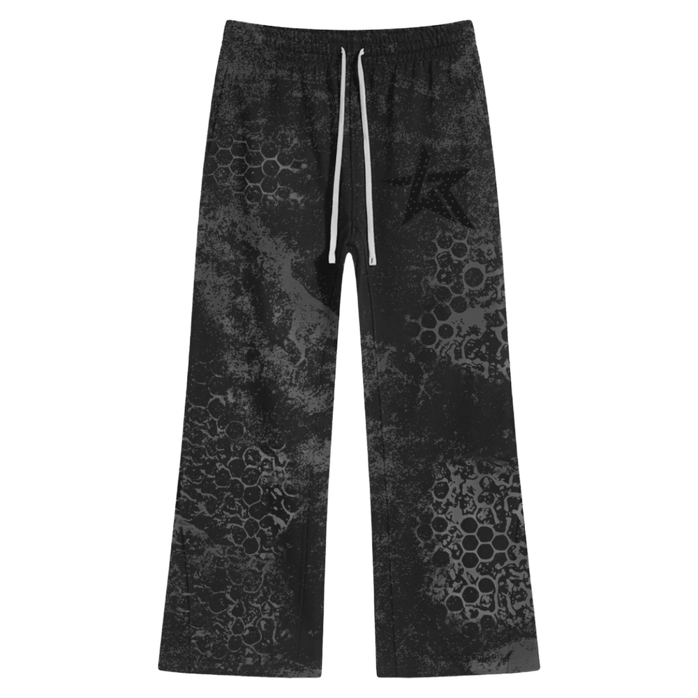 WKNDRIOT SCALES SWEATPANTS W/ BLK RHINESTONES