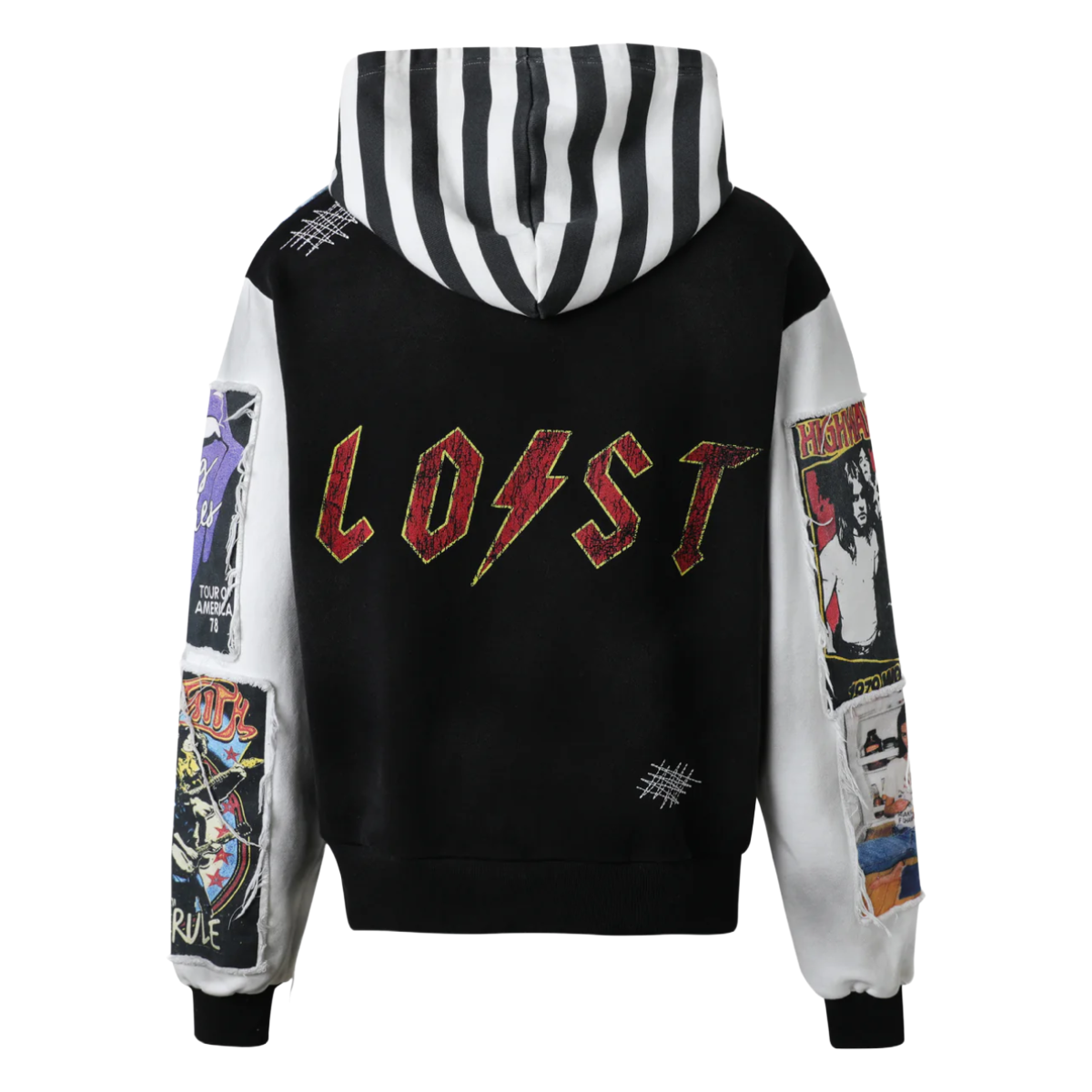 LOST INTRICACY 'ROCKSTAR' SCRAP BOOK ZIP UP