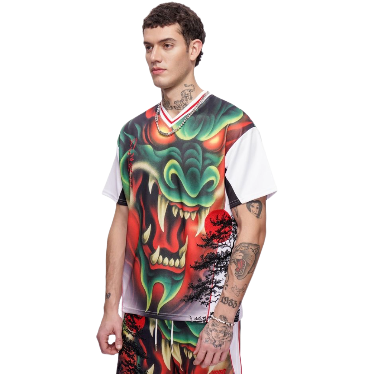VALABASAS "GREEN INFERNO" TEE