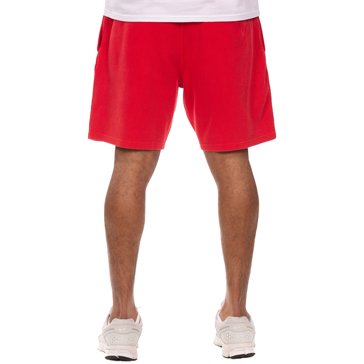 BB HELMET SWEATSHORTS (RED)