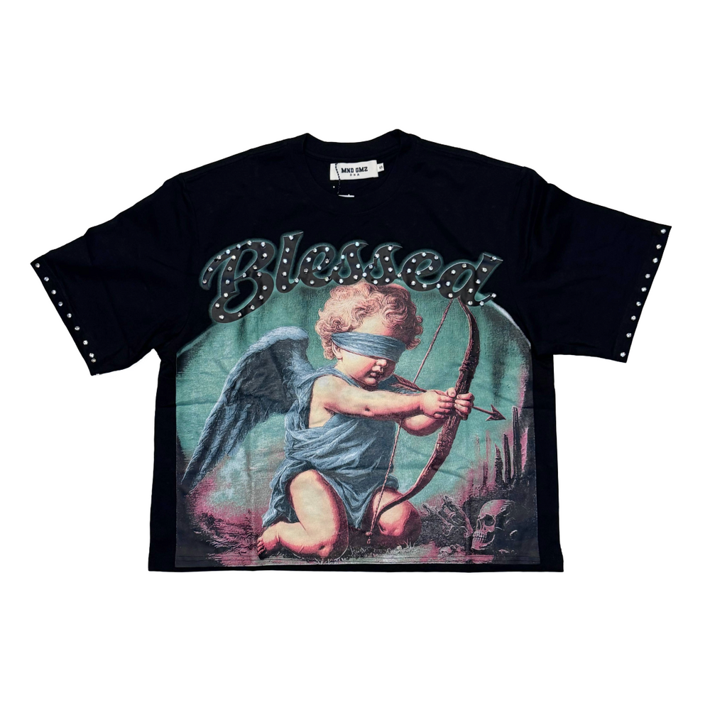 DNA 'MG80' RHINESTONE TEE