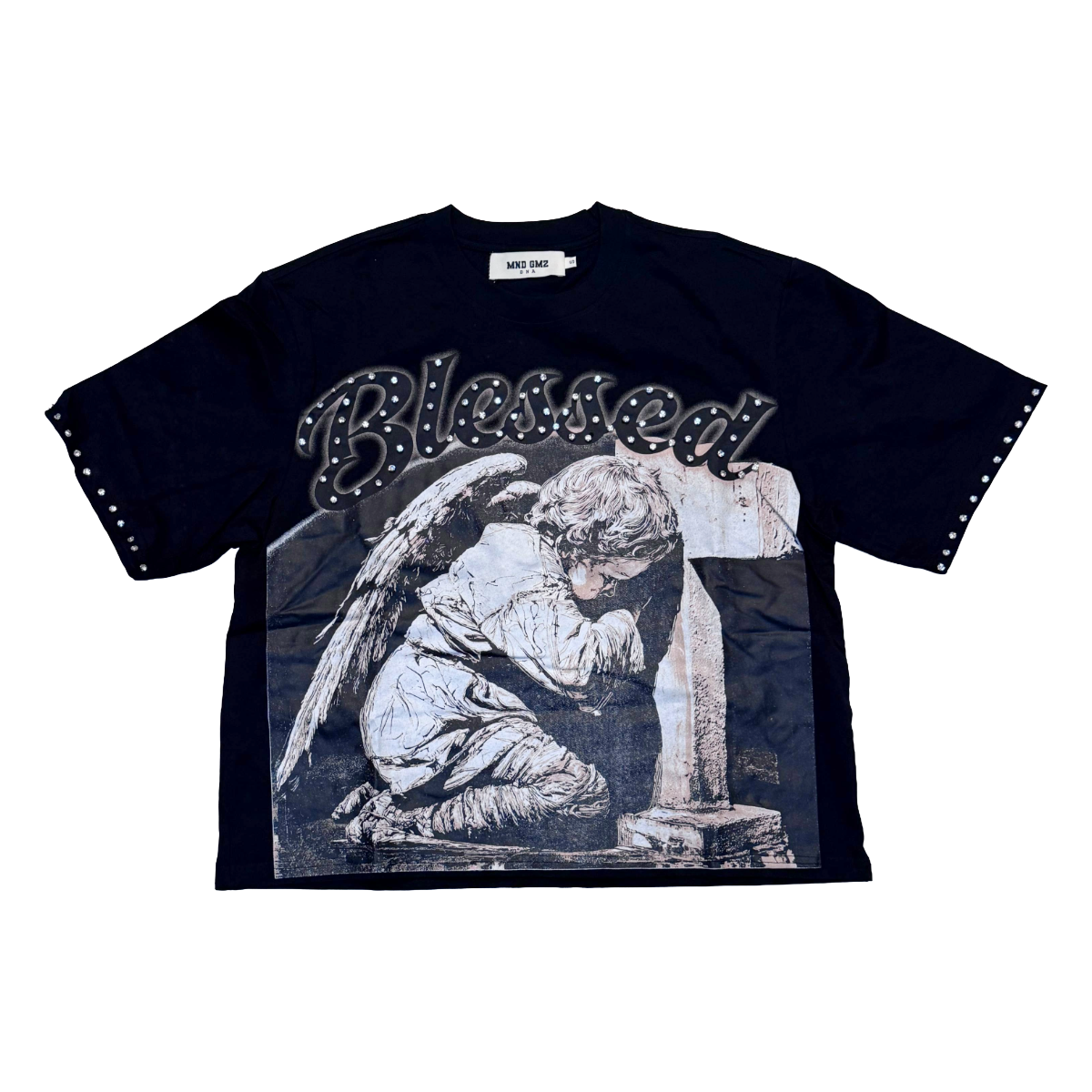 DNA 'MG77' RHINESTONE TEE