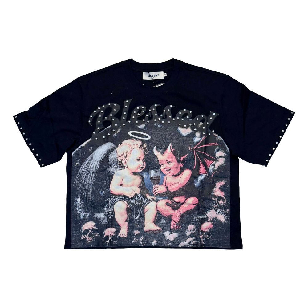 DNA 'MG72' RHINESTONE TEE
