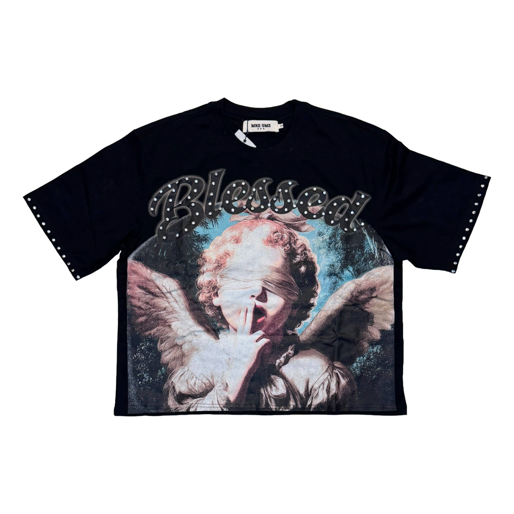 DNA 'MG74' RHINESTONE TEE