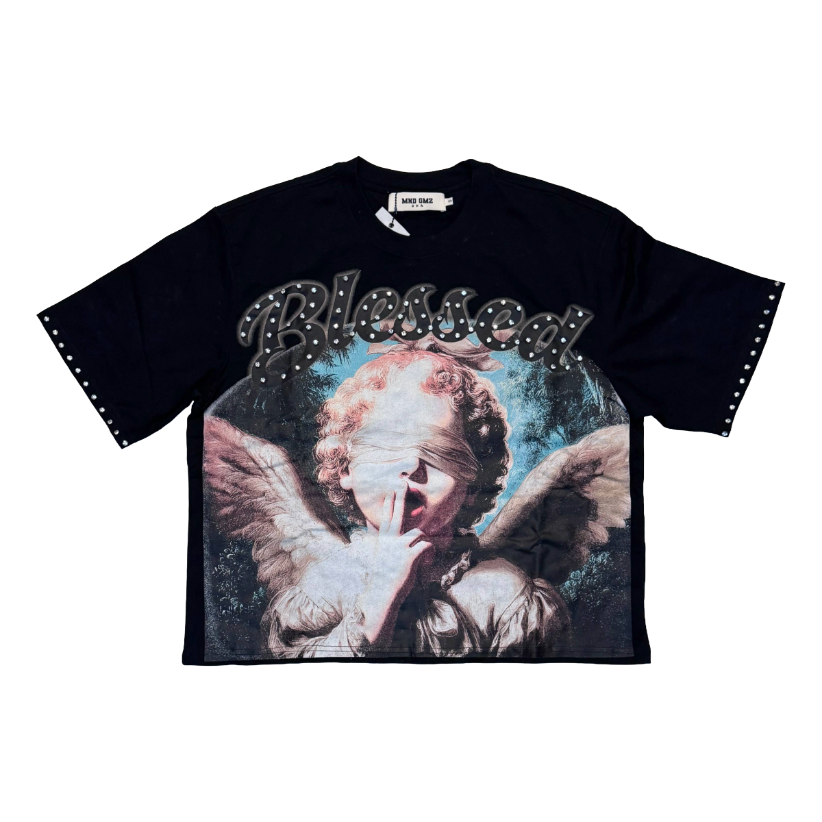 DNA 'MG74' RHINESTONE TEE