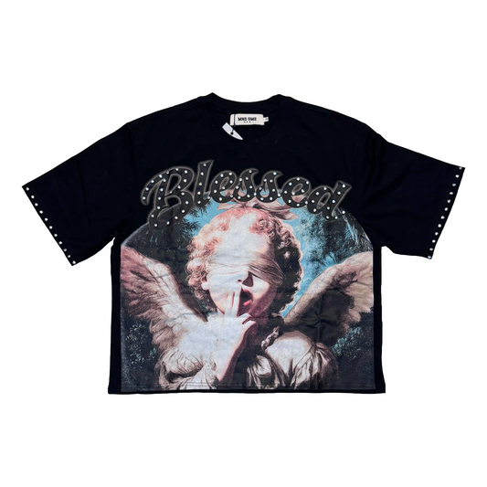 DNA 'MG74' RHINESTONE TEE