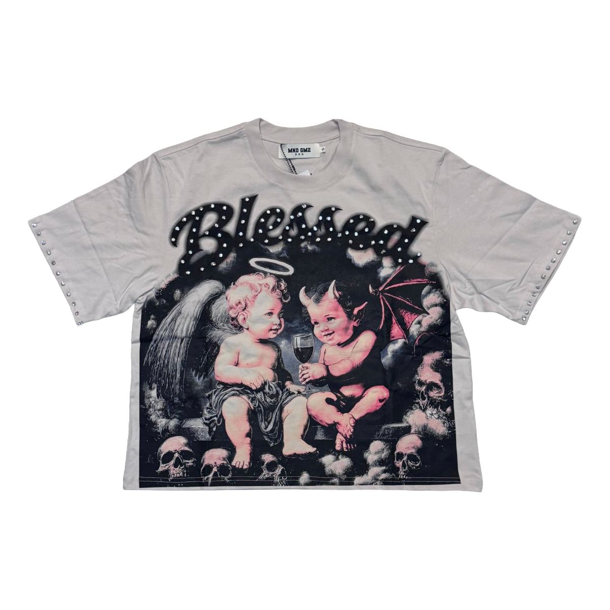 DNA 'MG72' RHINESTONE TEE