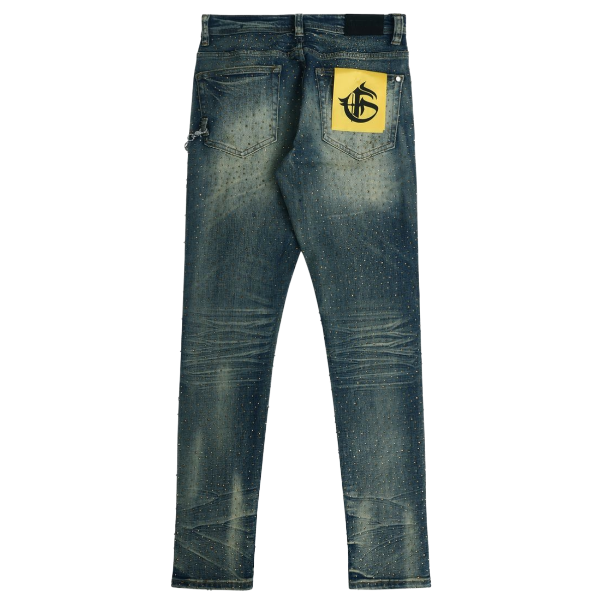GFTD AMI MEDIUM WASH JEANS