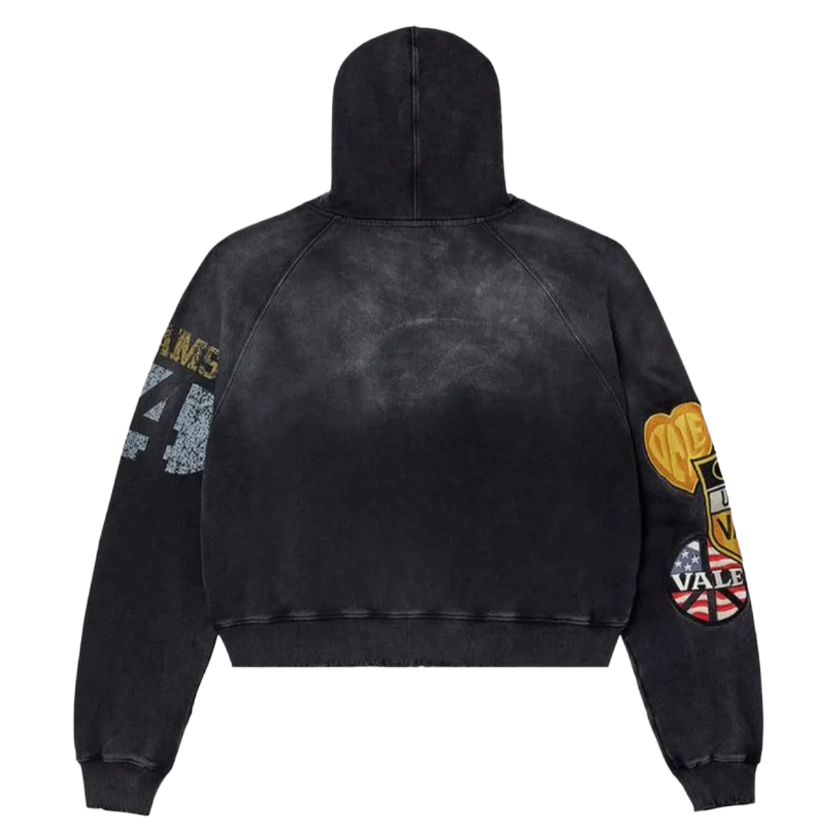 VALE FOREVER ARMY ZIP UP BLACK