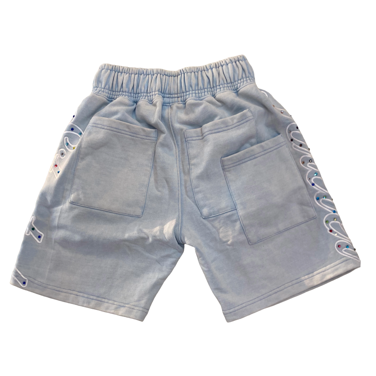 FS "RHINESTONE" BLUE SHORTS