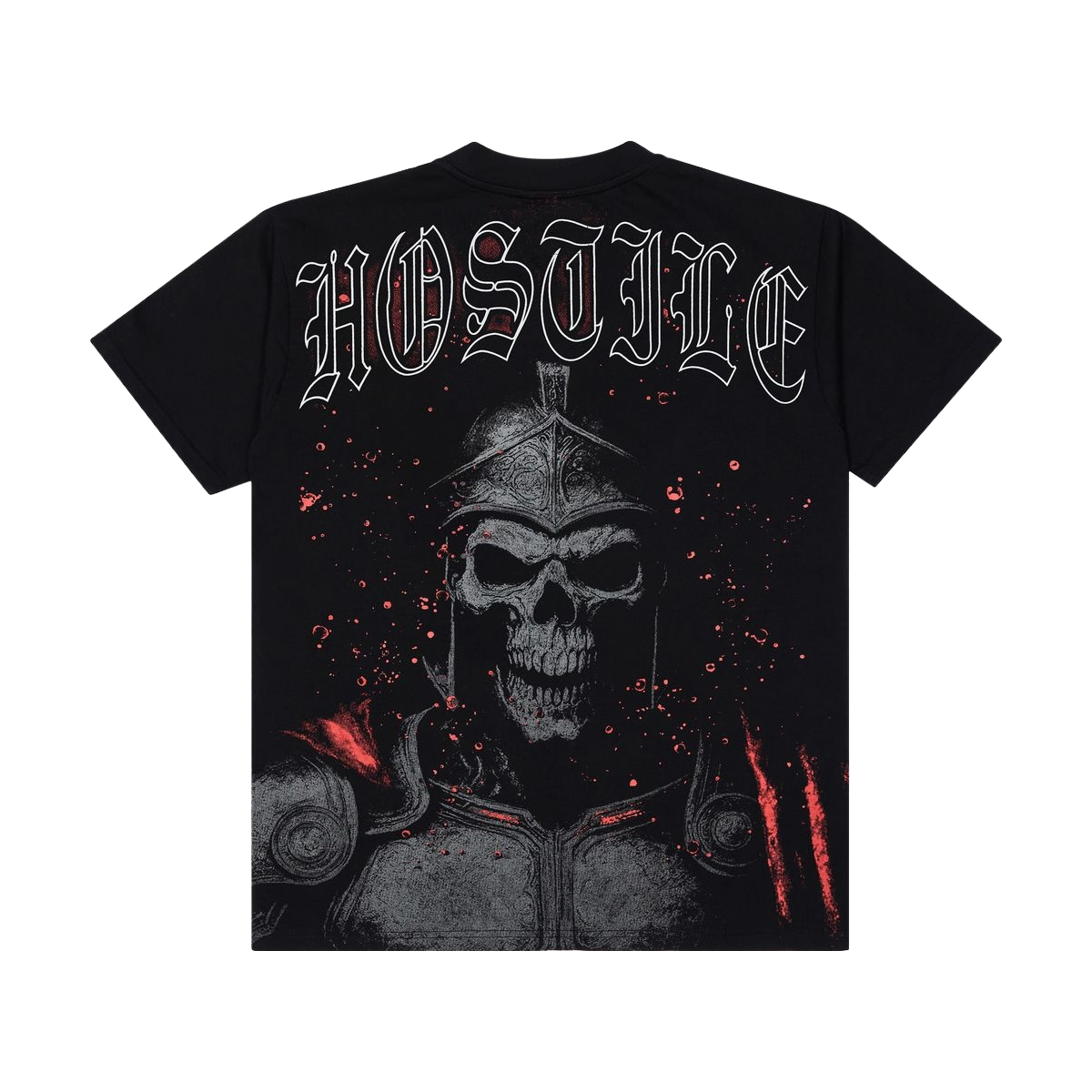 XHOSTILE 'DEATH KNIGHT' TEE - BLACK