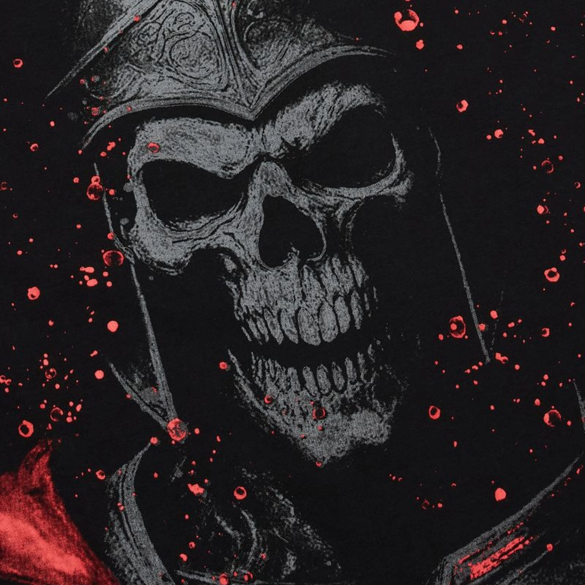 XHOSTILE 'DEATH KNIGHT' TEE - BLACK