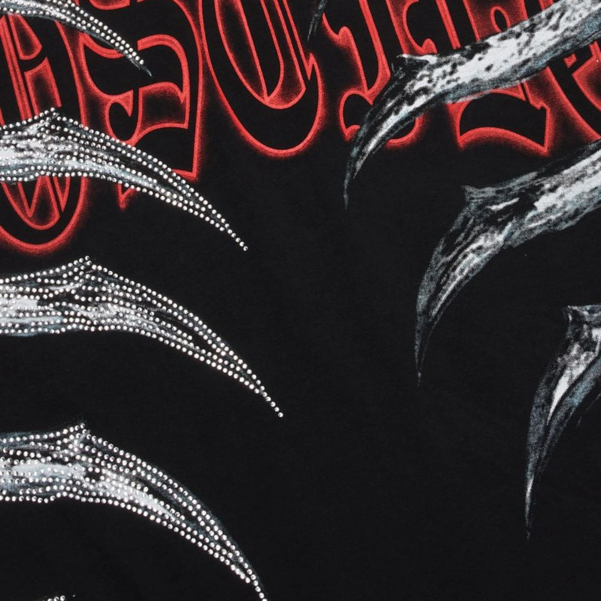 XHOSTILE 'RIB CAGE' TEE - BLACK