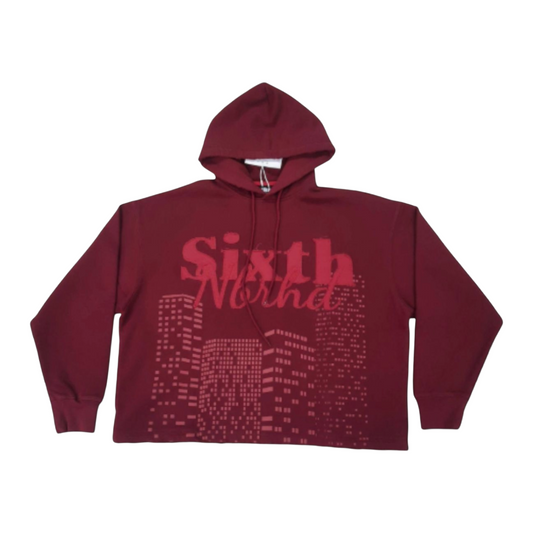 6TH "ROAM" HOODIE - RED