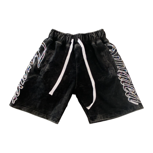 FS "RHINESTONE" BLACK SHORTS