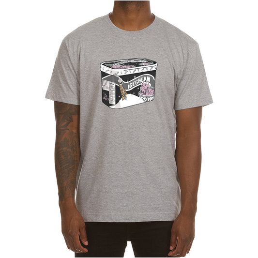 IC CARTON SS TEE - H GRAY