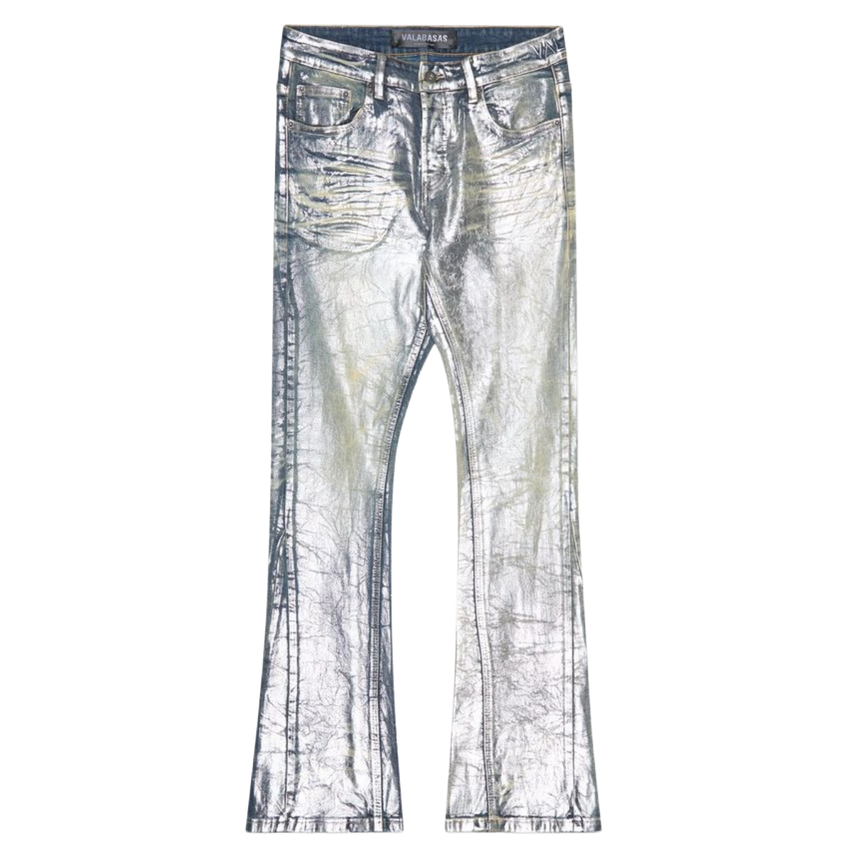 VALABASAS "FAX" WAXED STACKED DENIM