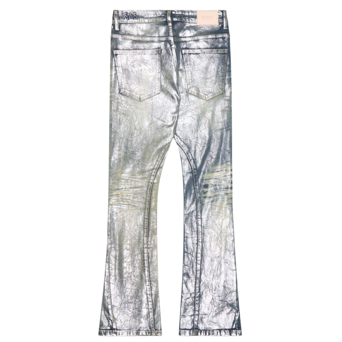 VALABASAS "FAX" WAXED STACKED DENIM