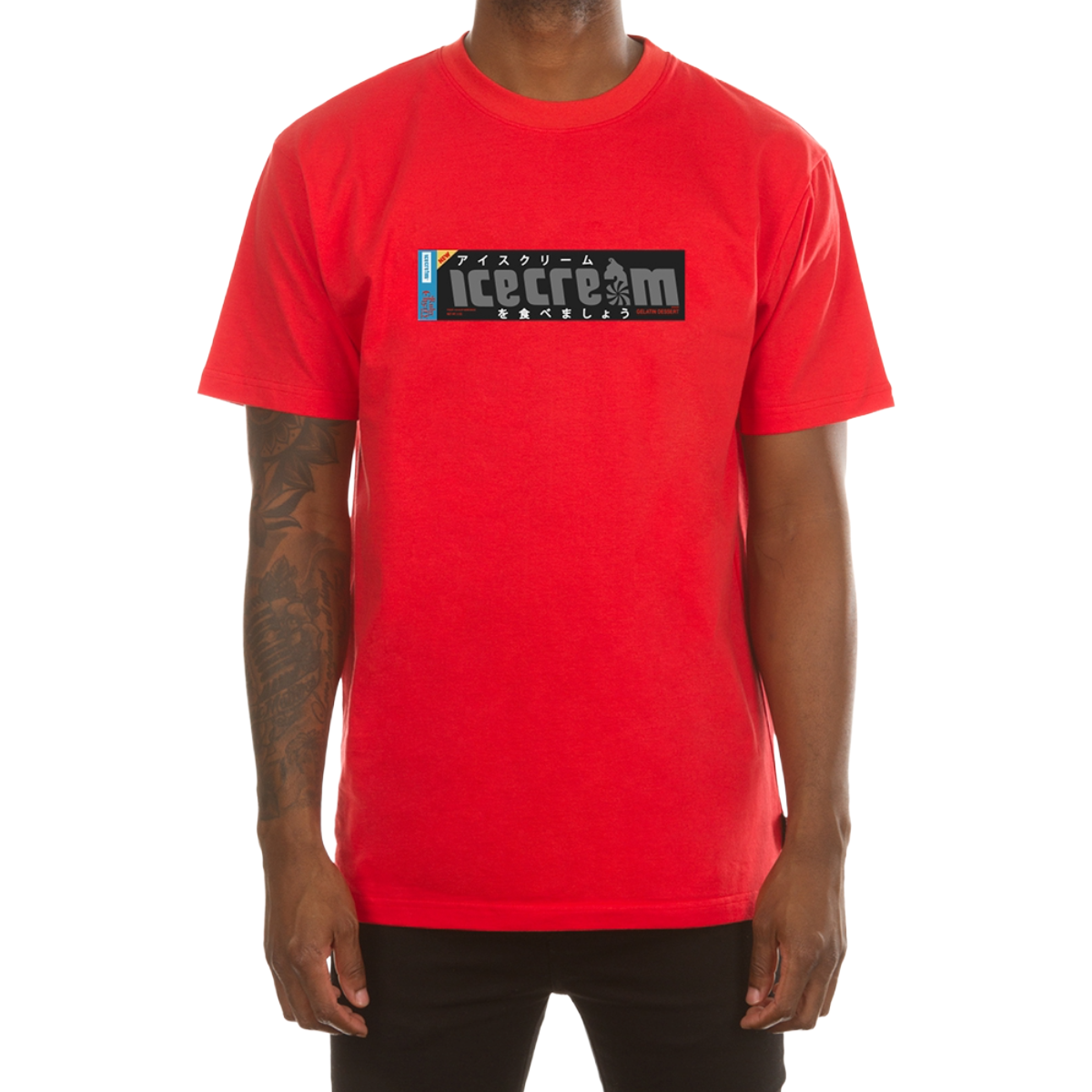 IC GELATIN SS TEE - FIERY RED