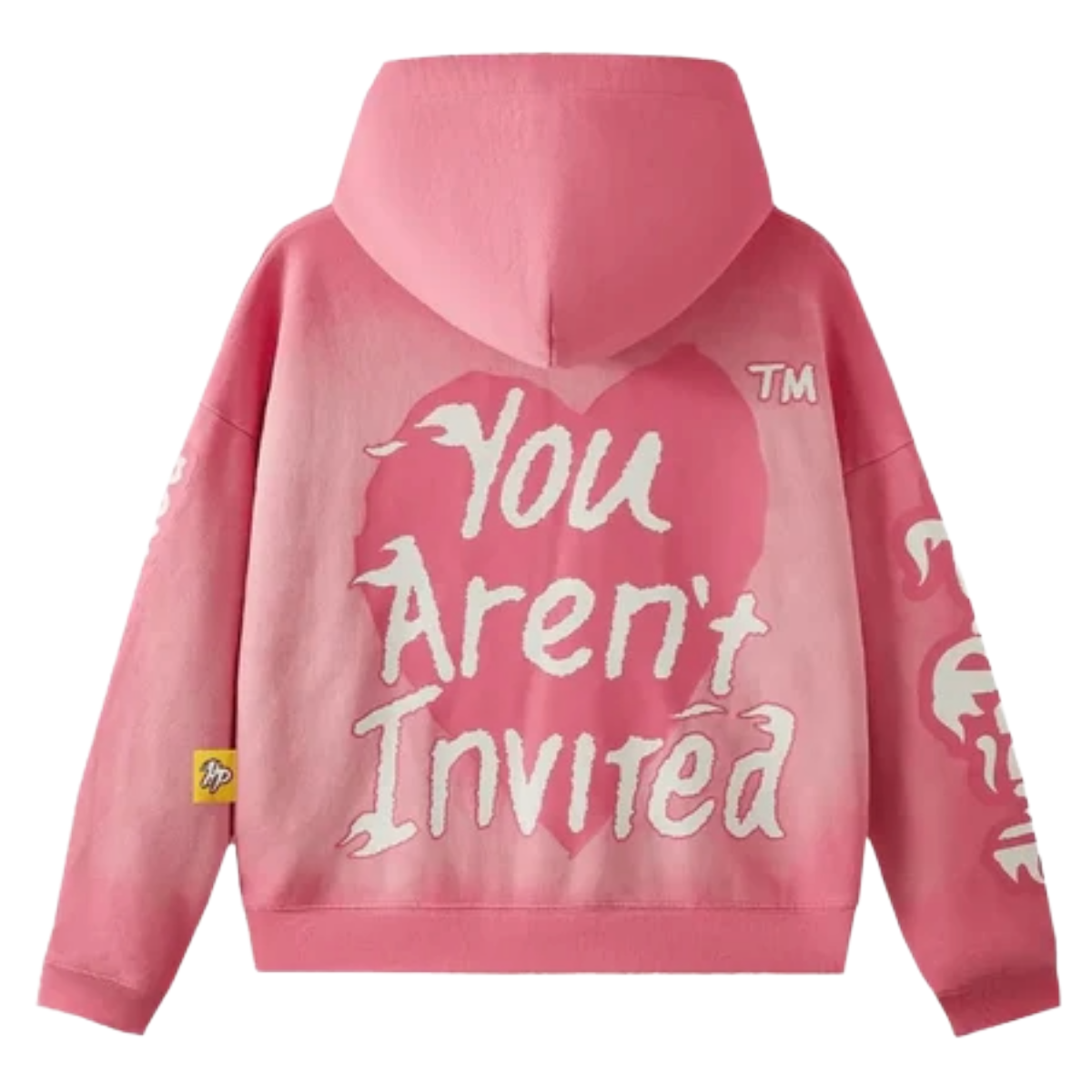 HYDEPARK "DOUBLE VELOCITY" HOODIE (BUBBLE GUM)