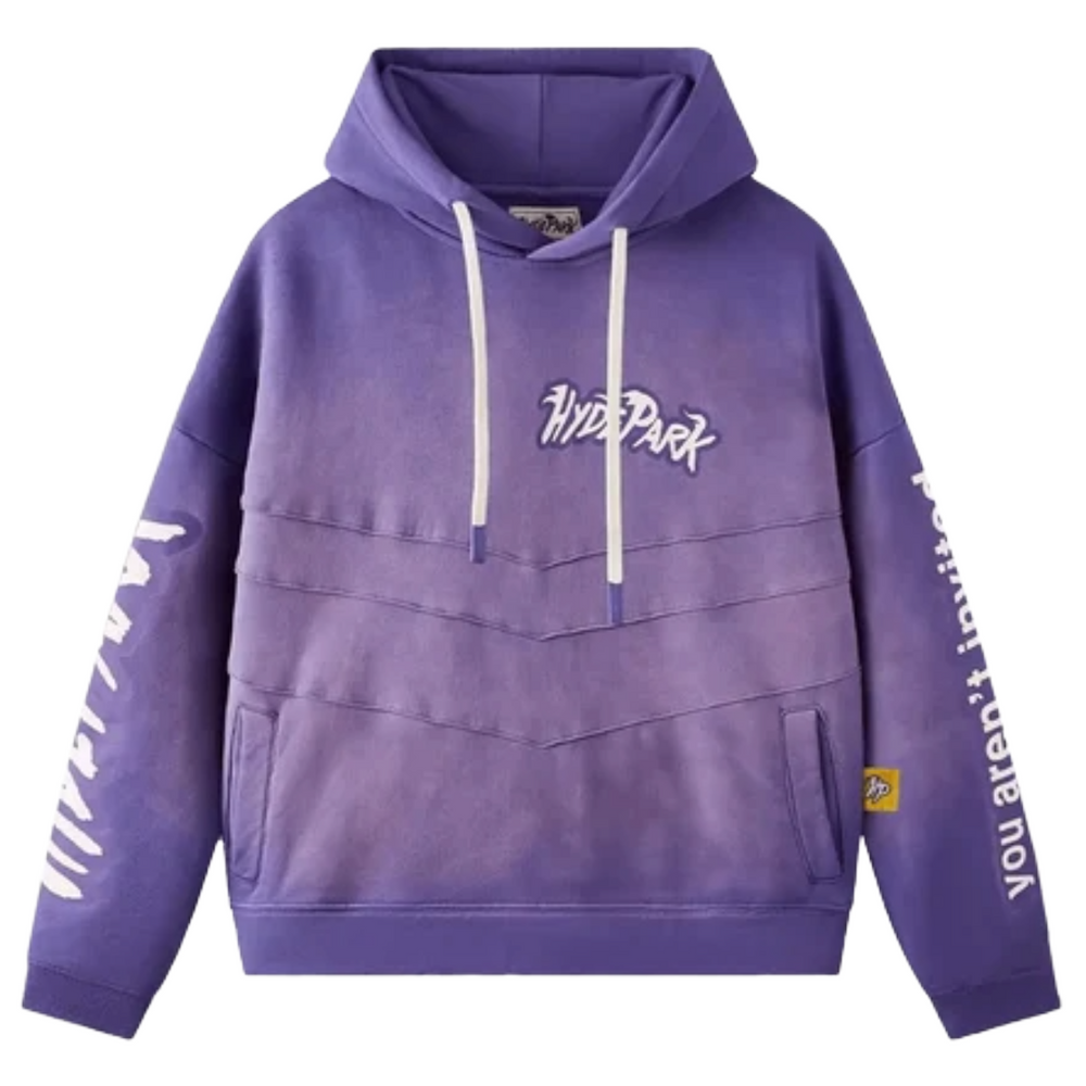 HYDEPARK "DOUBLE VELOCITY" HOODIE (GRAPE)