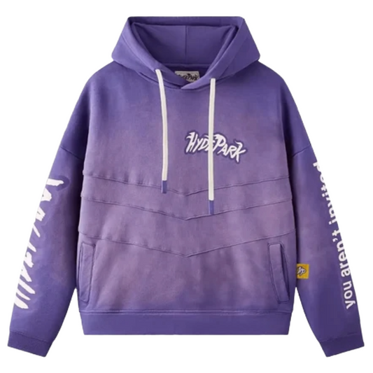 HYDEPARK "DOUBLE VELOCITY" HOODIE (GRAPE)