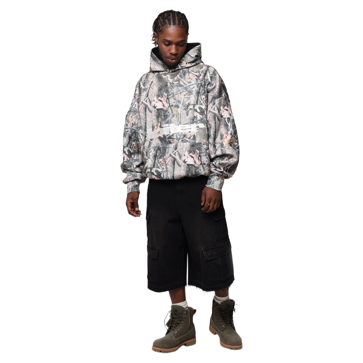 LOITER SOHO HOODIE - REAL TREE CAMO