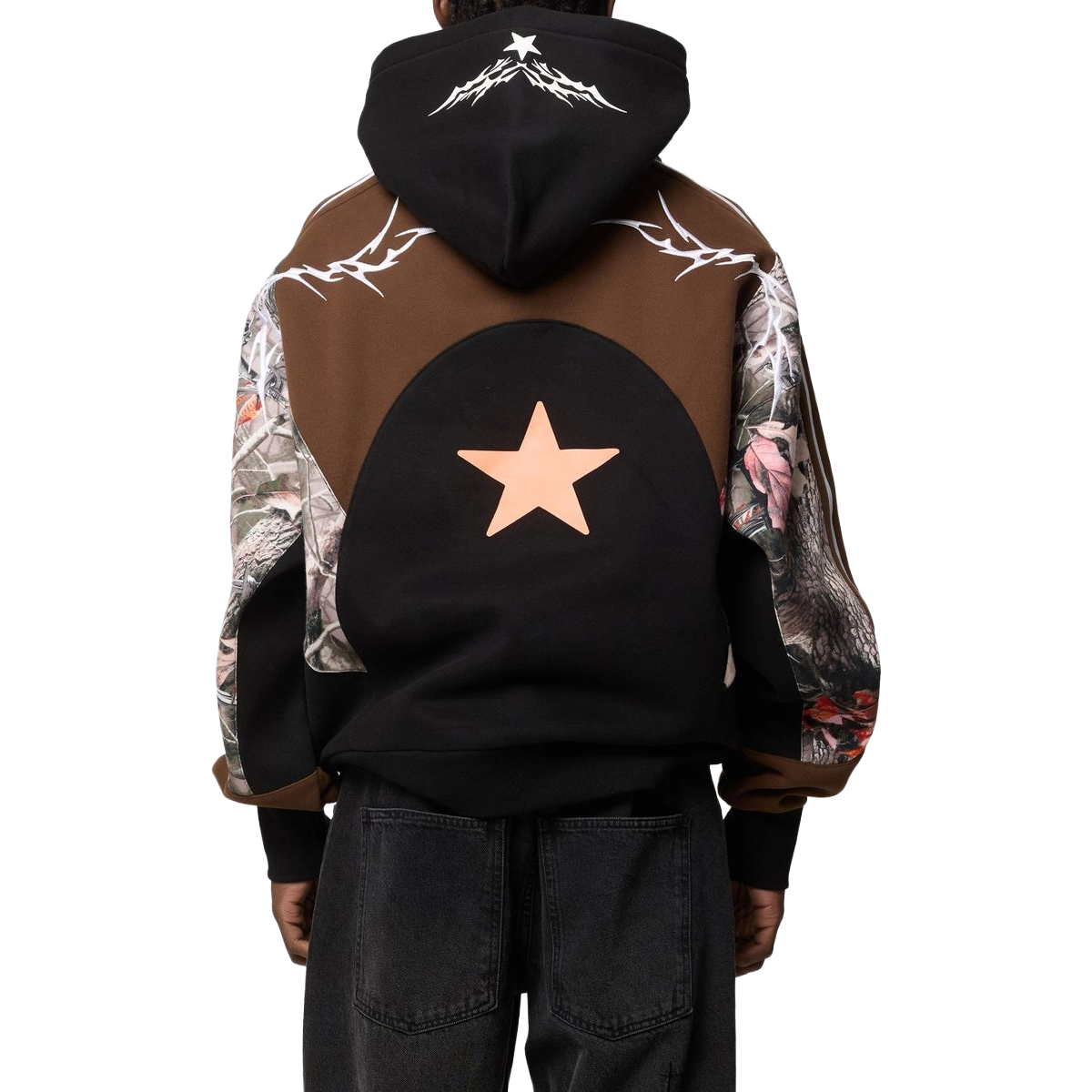LOITER HUNTER PATCHWORK HOODIE