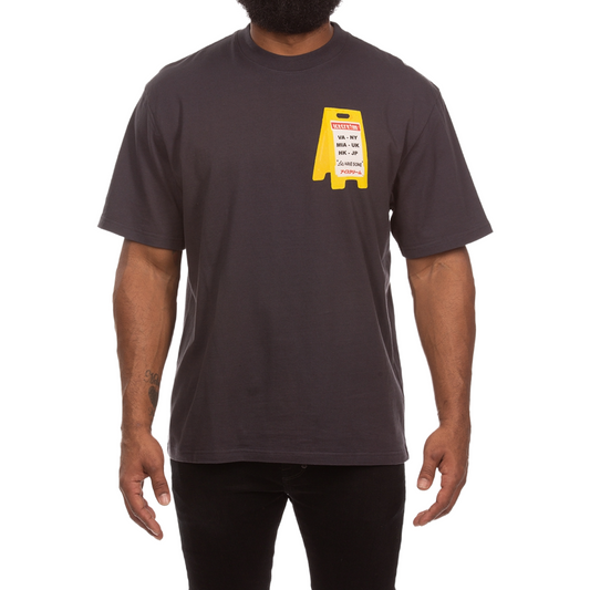 IC AISLE CLOSED SS KNIT - CHARCOAL