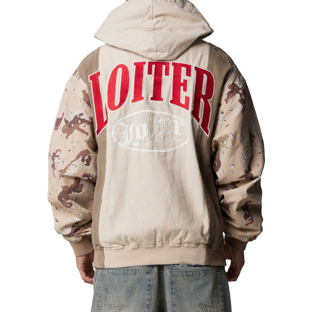 LOITER SPLINTER HOODIE - DESERT CAMO