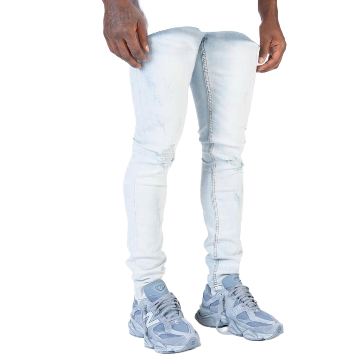 RELAPSE 'ALASKA' SKINNY DENIM - BLUE