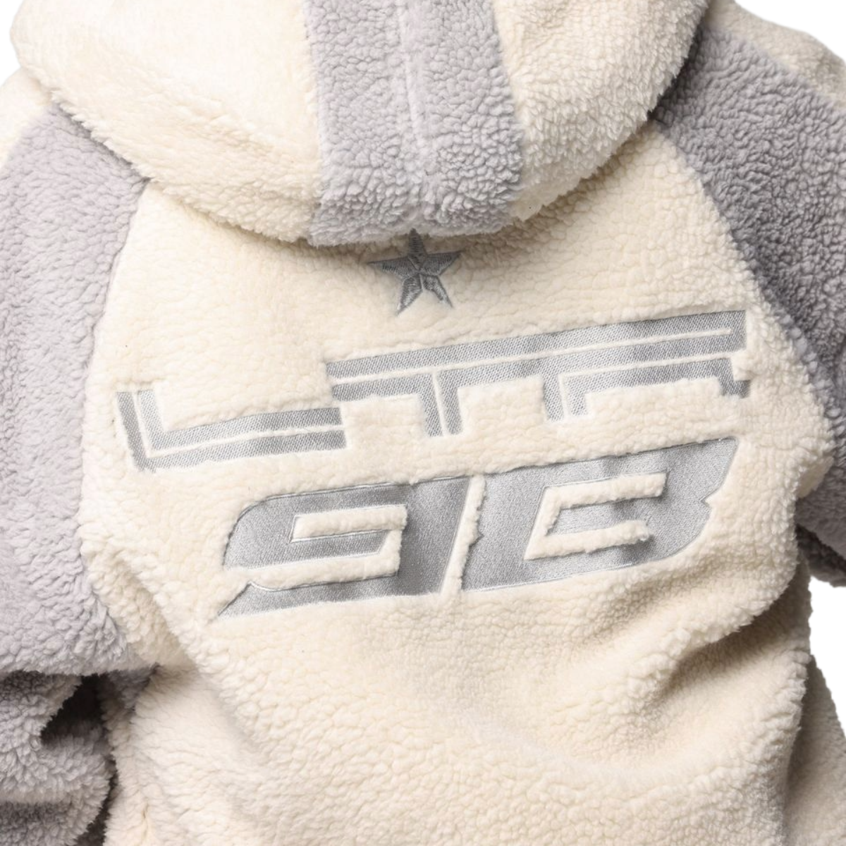 LOITER SPEEDWAY FLEECE JACKET - STONE