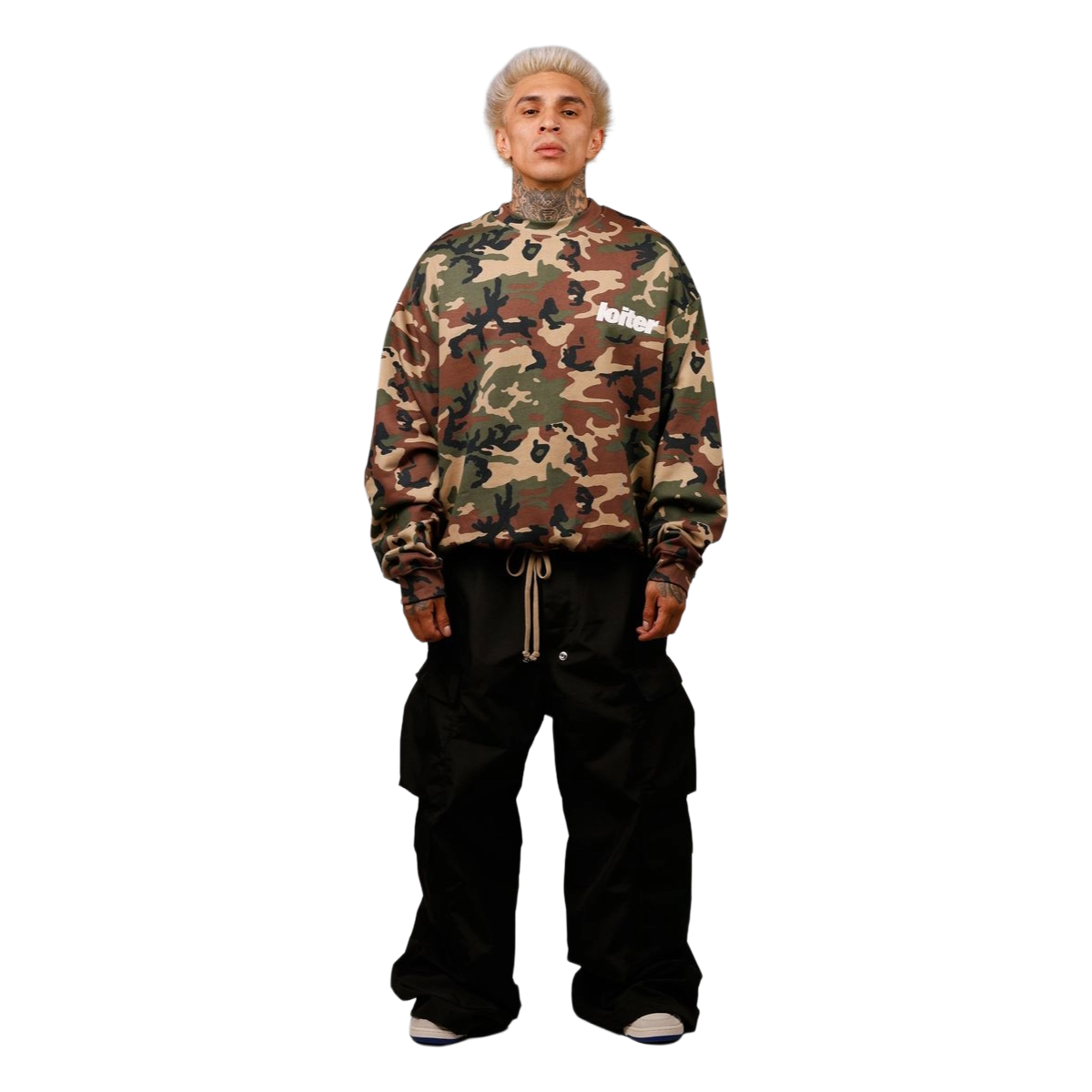 LOITER FREEWAY CREWNECK - CAMO