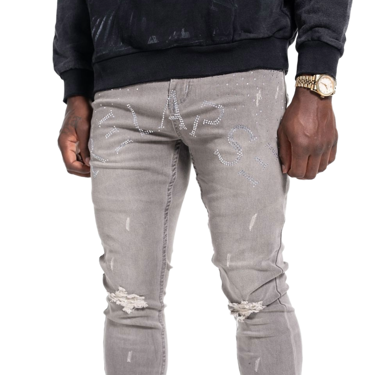 RELAPSE 'RICO' DENIM - GREY