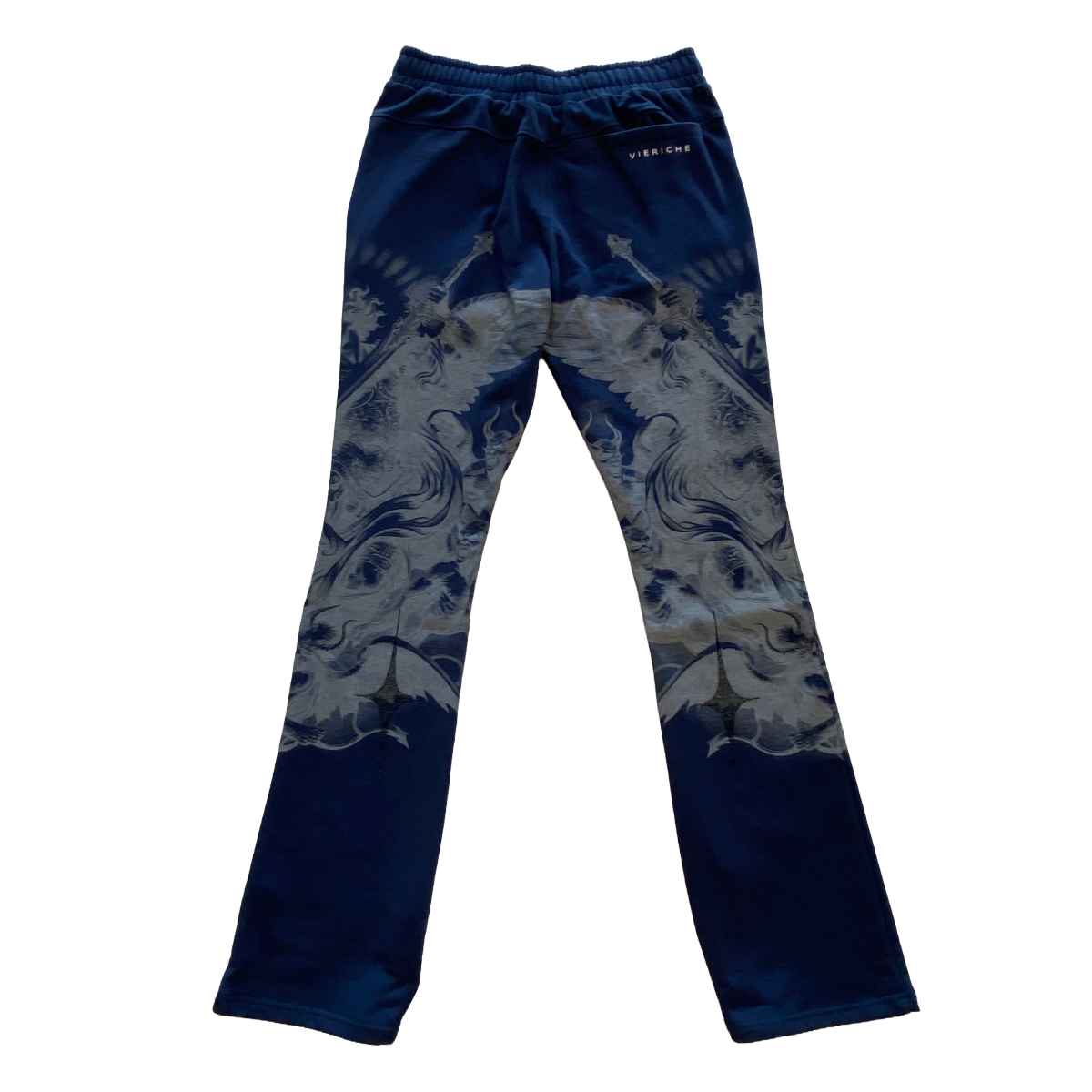 VR "ARCANGEL" BLUE STACKED SWEATPANTS