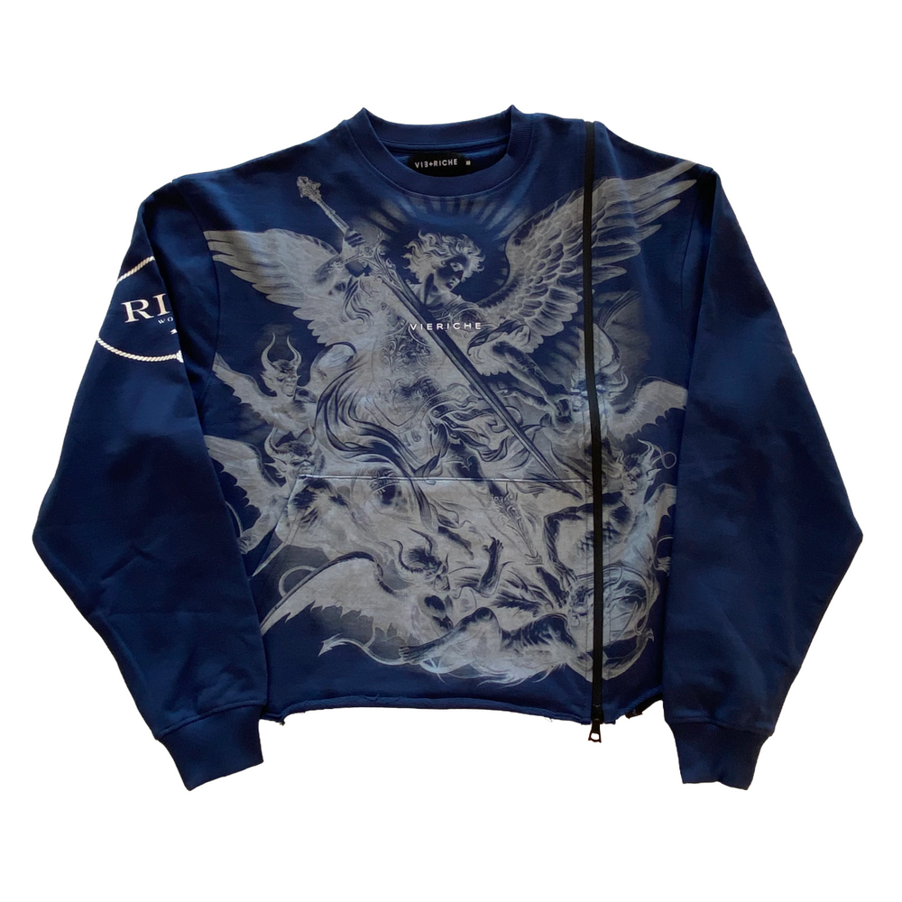 VR "ARCANGEL" BLUE SWEATSHIRT