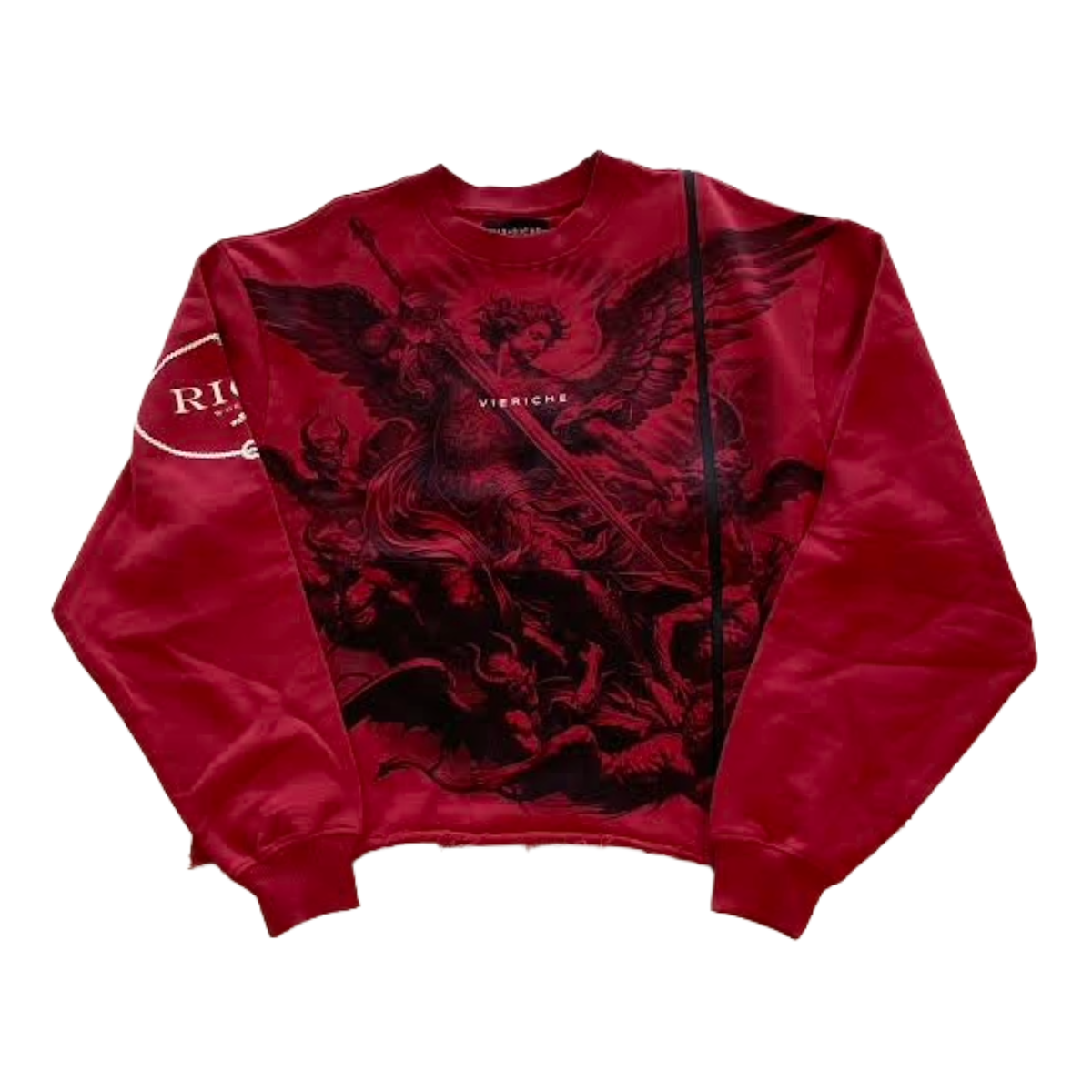 VR "ARCANGEL" RED SWEATSHIRT