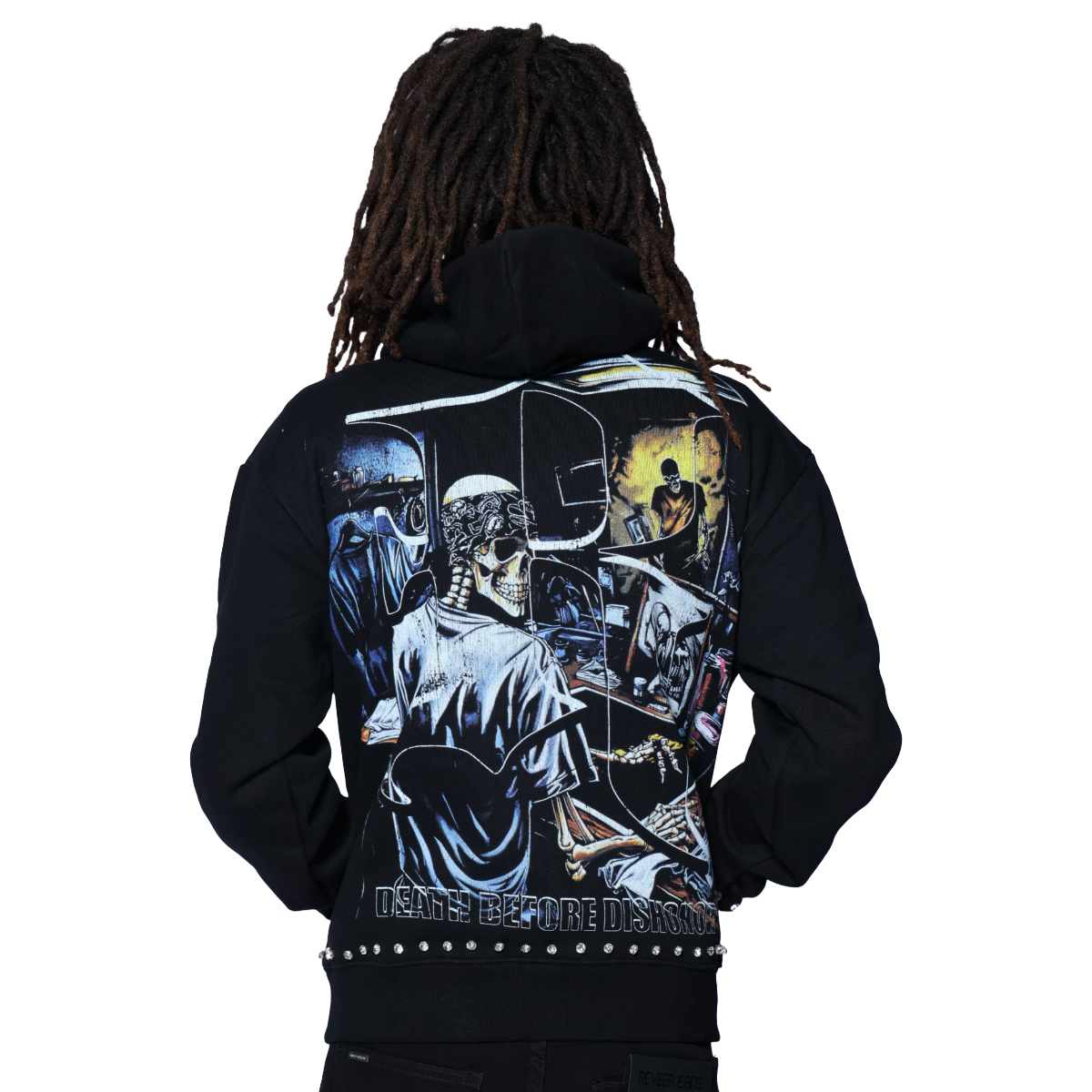 REVEER "NO DAYS OFF" HOODIE