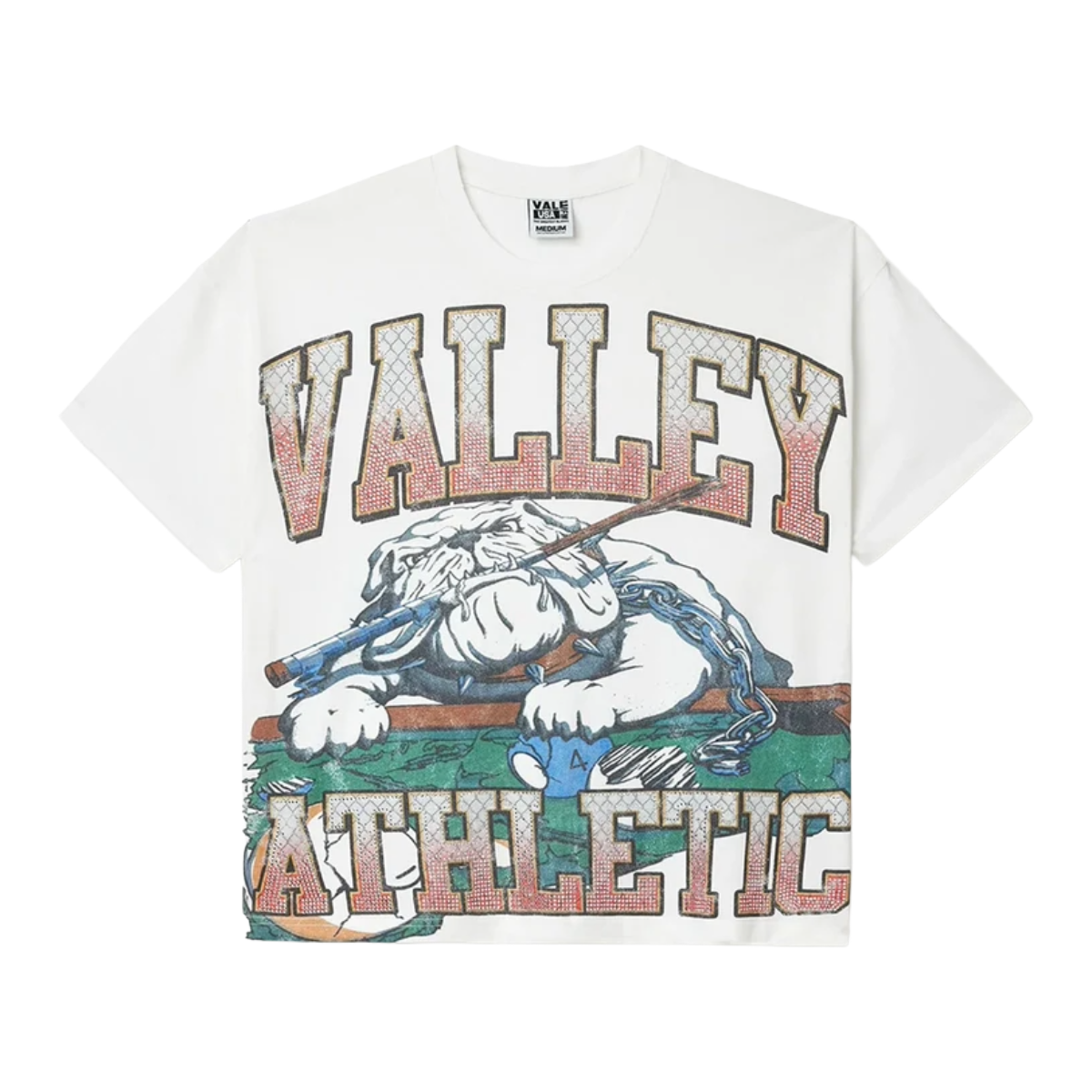 VALE POLO BLING TEE - WHITE